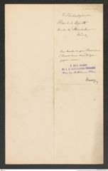 k.k. naturhistorisches Hofmuseum, Intendanzakten 1885-1896 (Hauer), Aktenzahl Z.211.a/1891, Seite 4